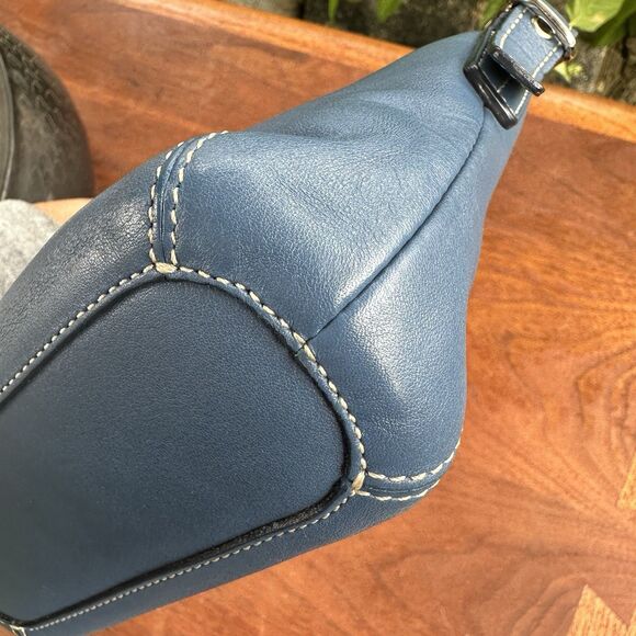 Coach Soho Mini Pochette Style No. 9234 – Blue Leather - Picture 7 of 11